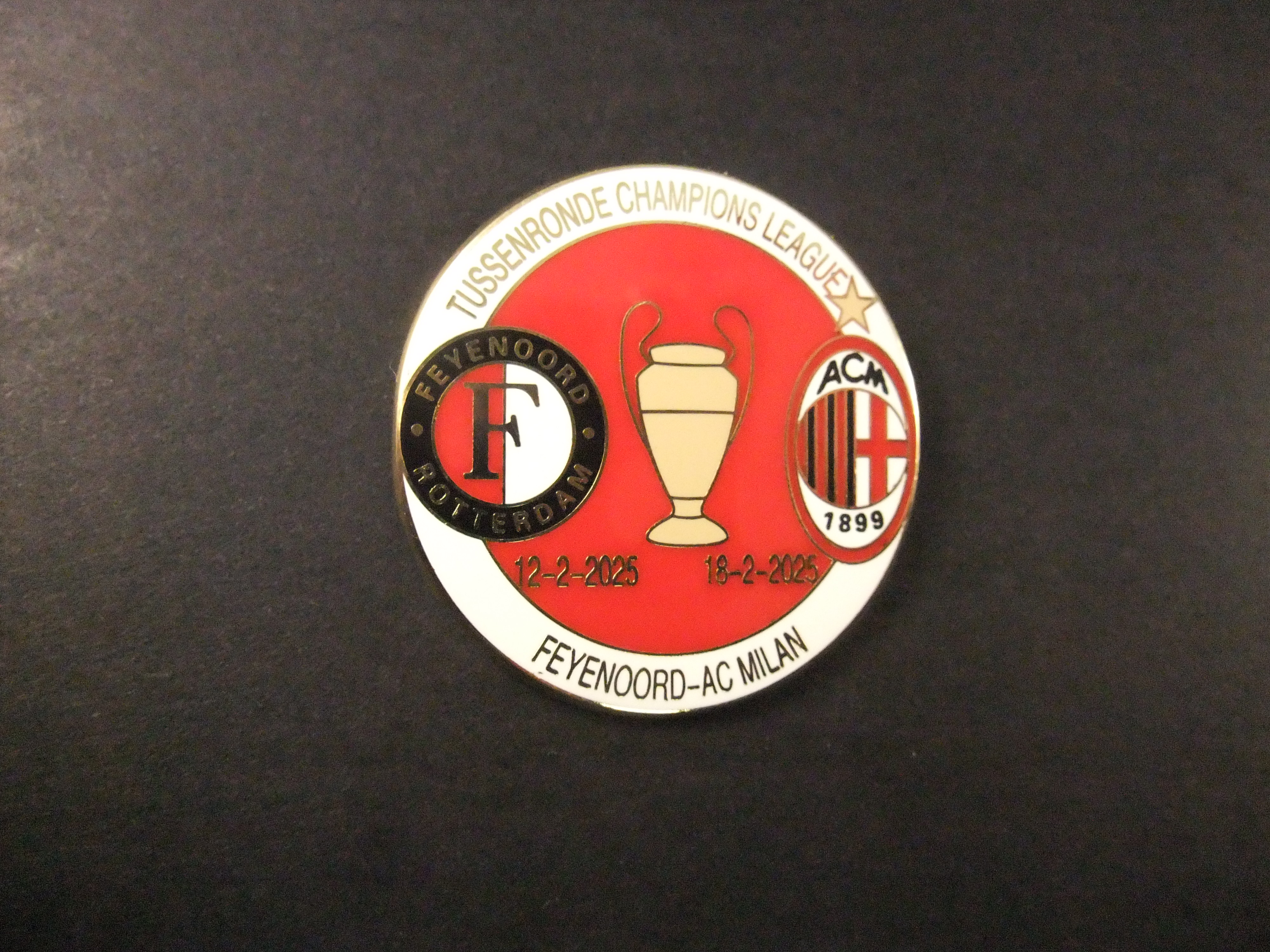 Feyenoord -AC Milan, tussenronde Champions League 2025
